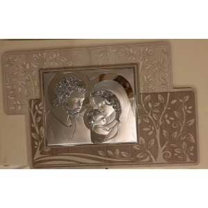 Quadro icona sacra famiglia valenti 
